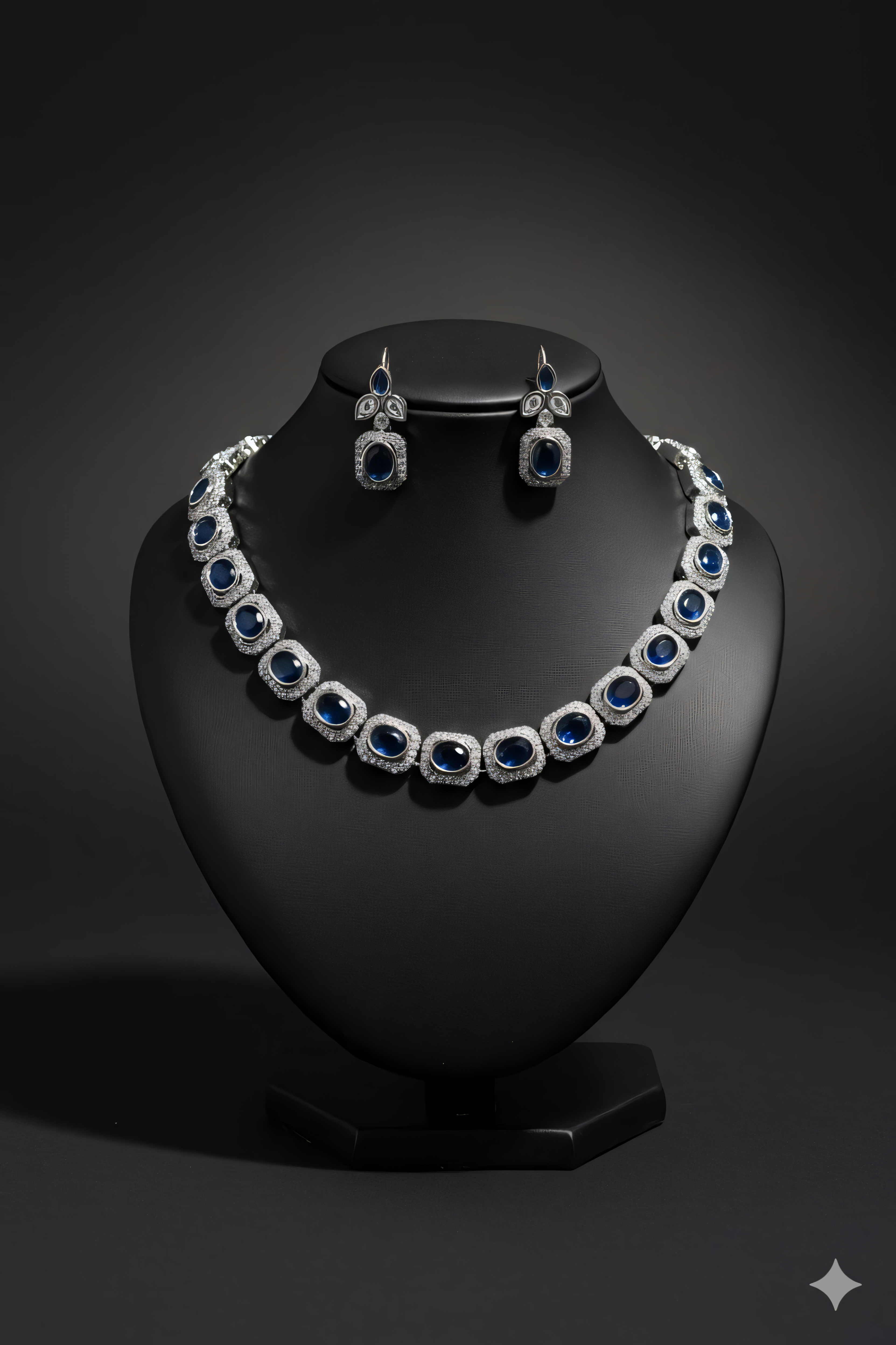 Midnight Majesty Sapphire-AURA Set