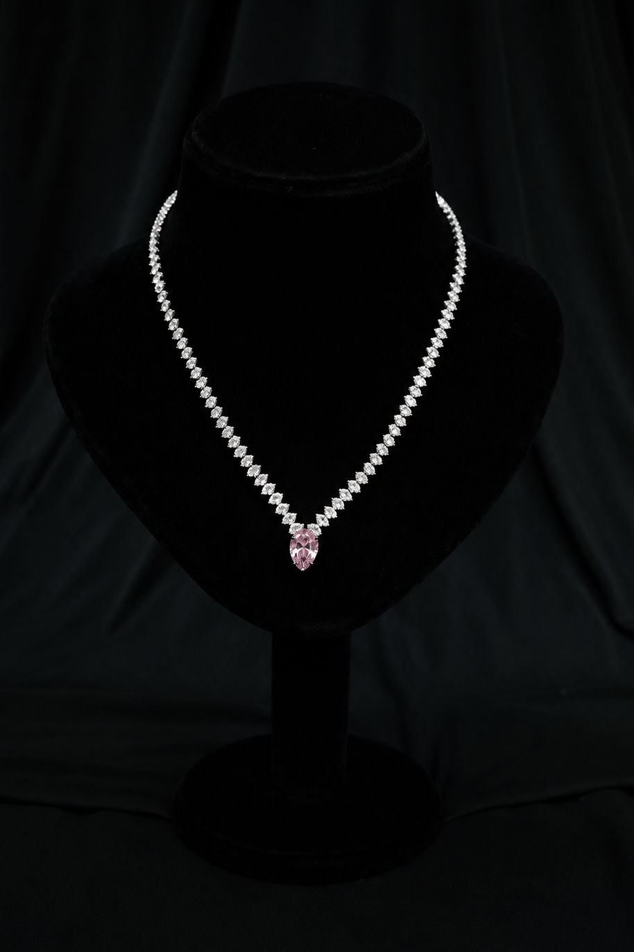 Tear drop Pink  AURA set