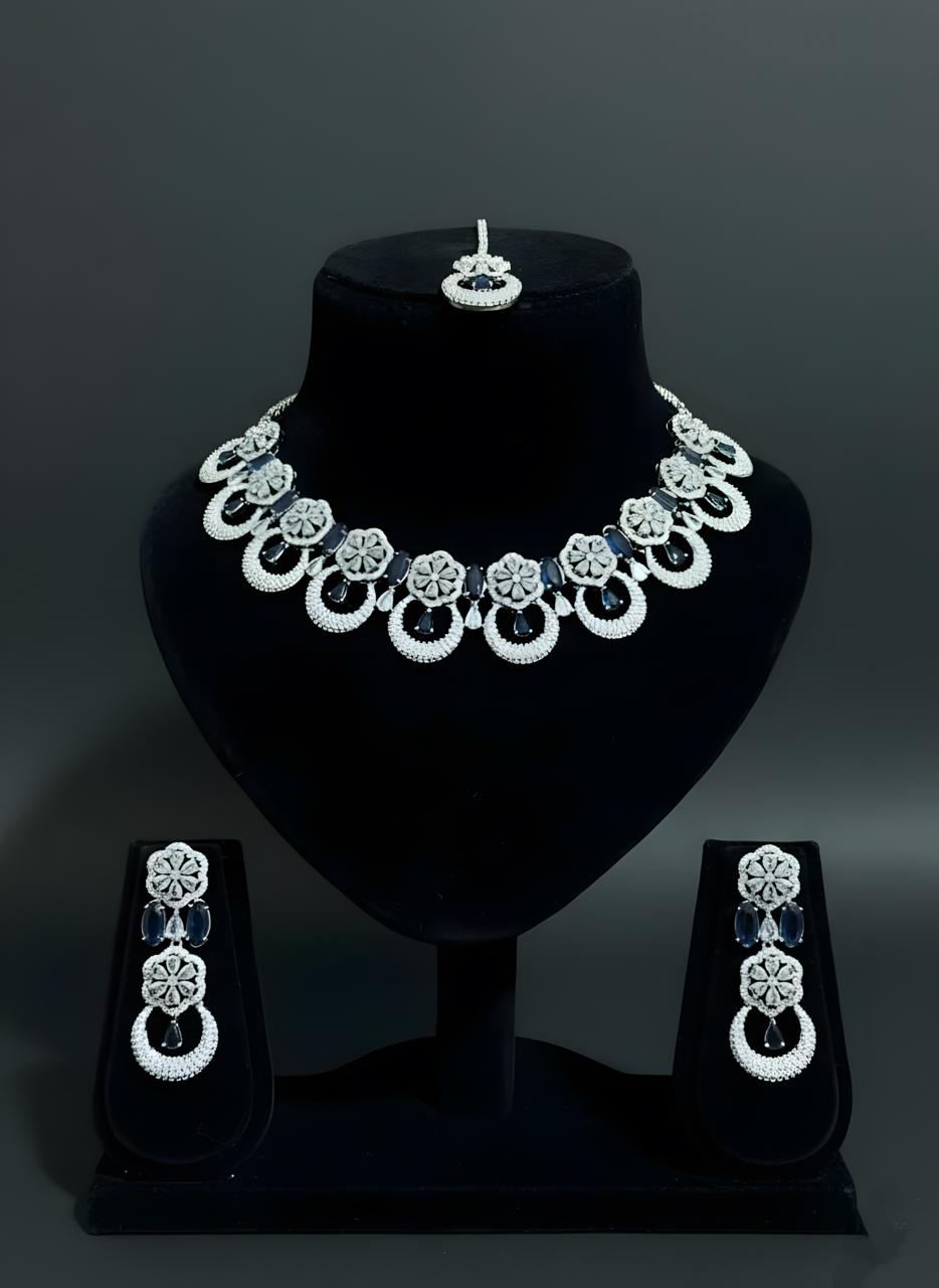 One Carat Azure Radiance Regal-Majestic Set