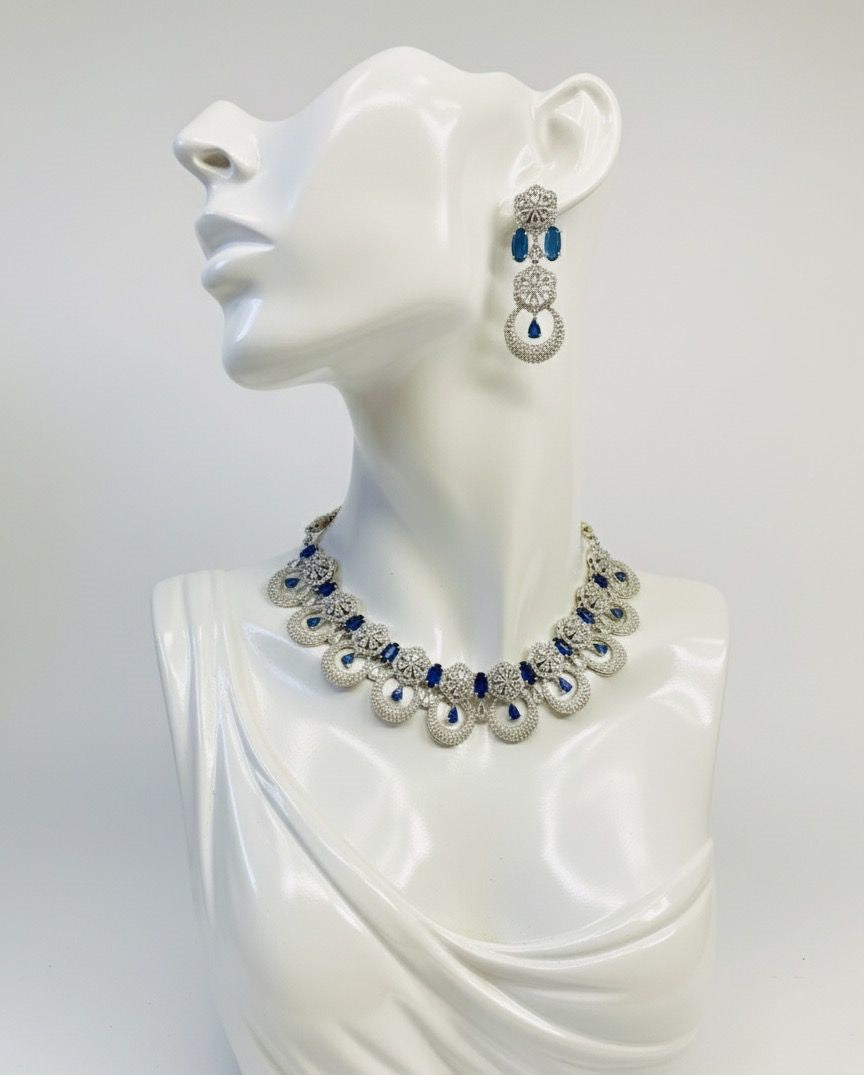 One Carat Azure Radiance Regal-Majestic Set