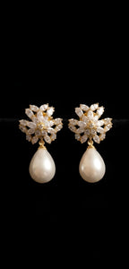 Floral Drops Earrings AURA