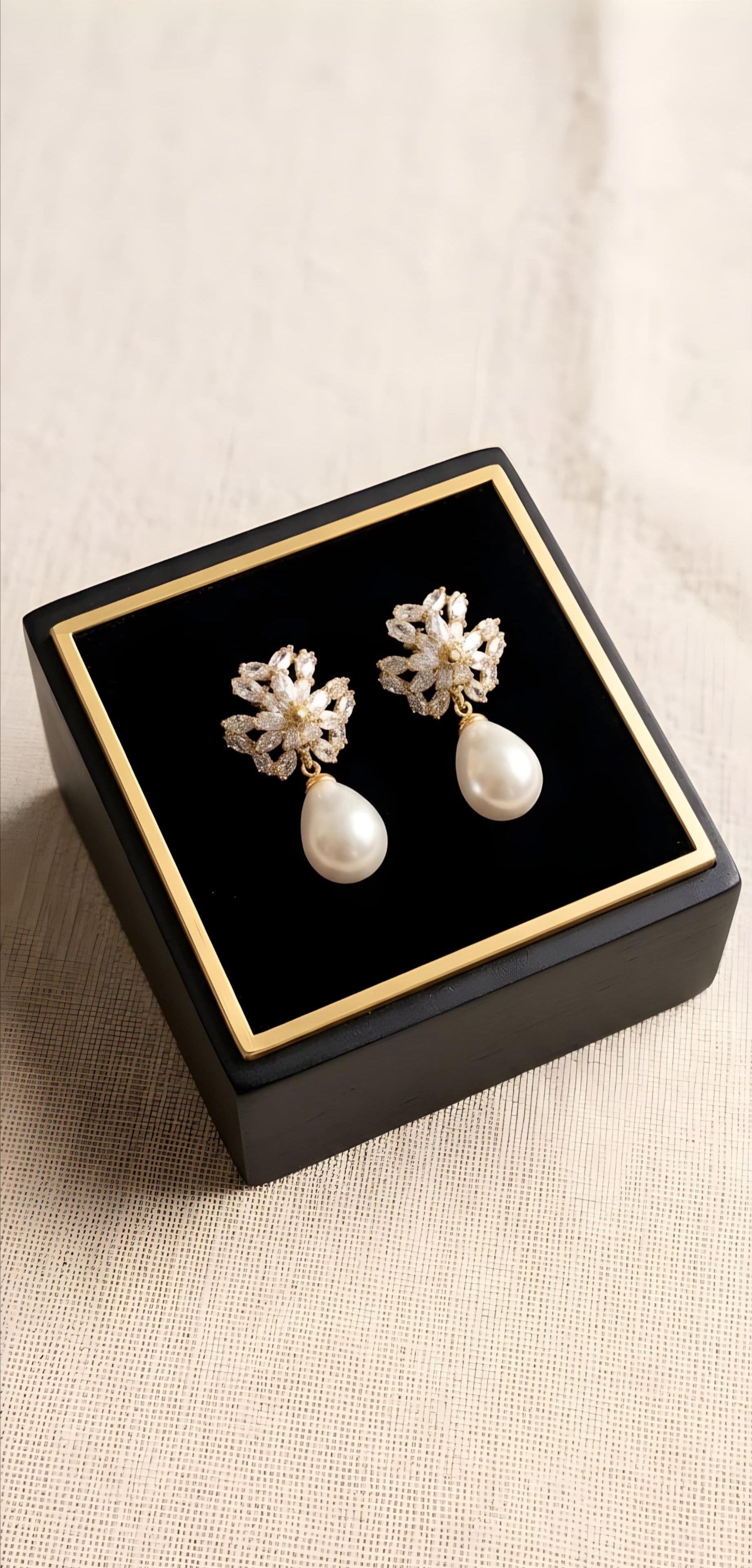 Floral Drops Earrings AURA