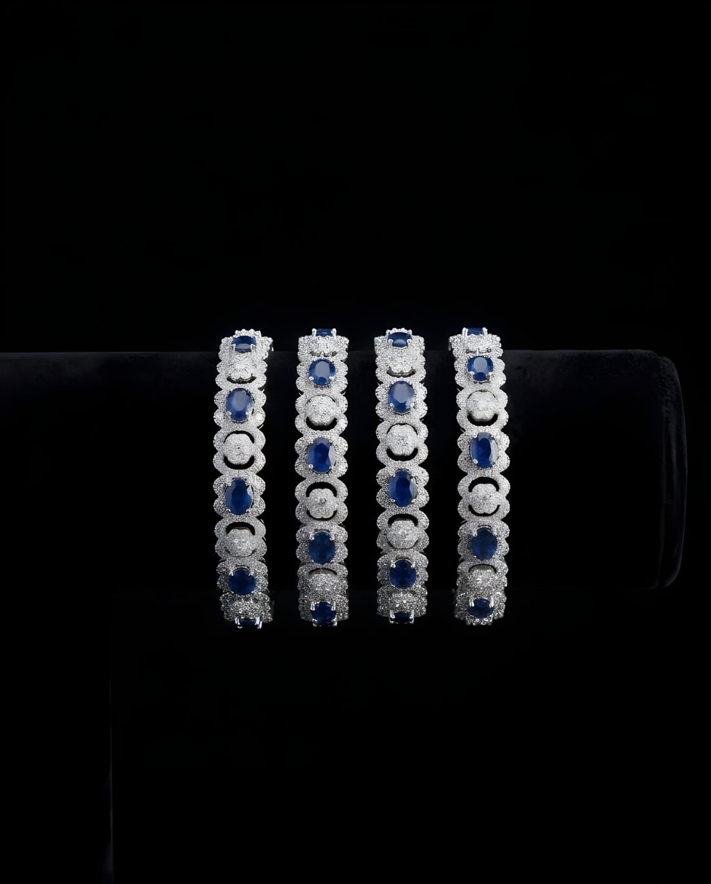 Blue Majesty Bangles AURA