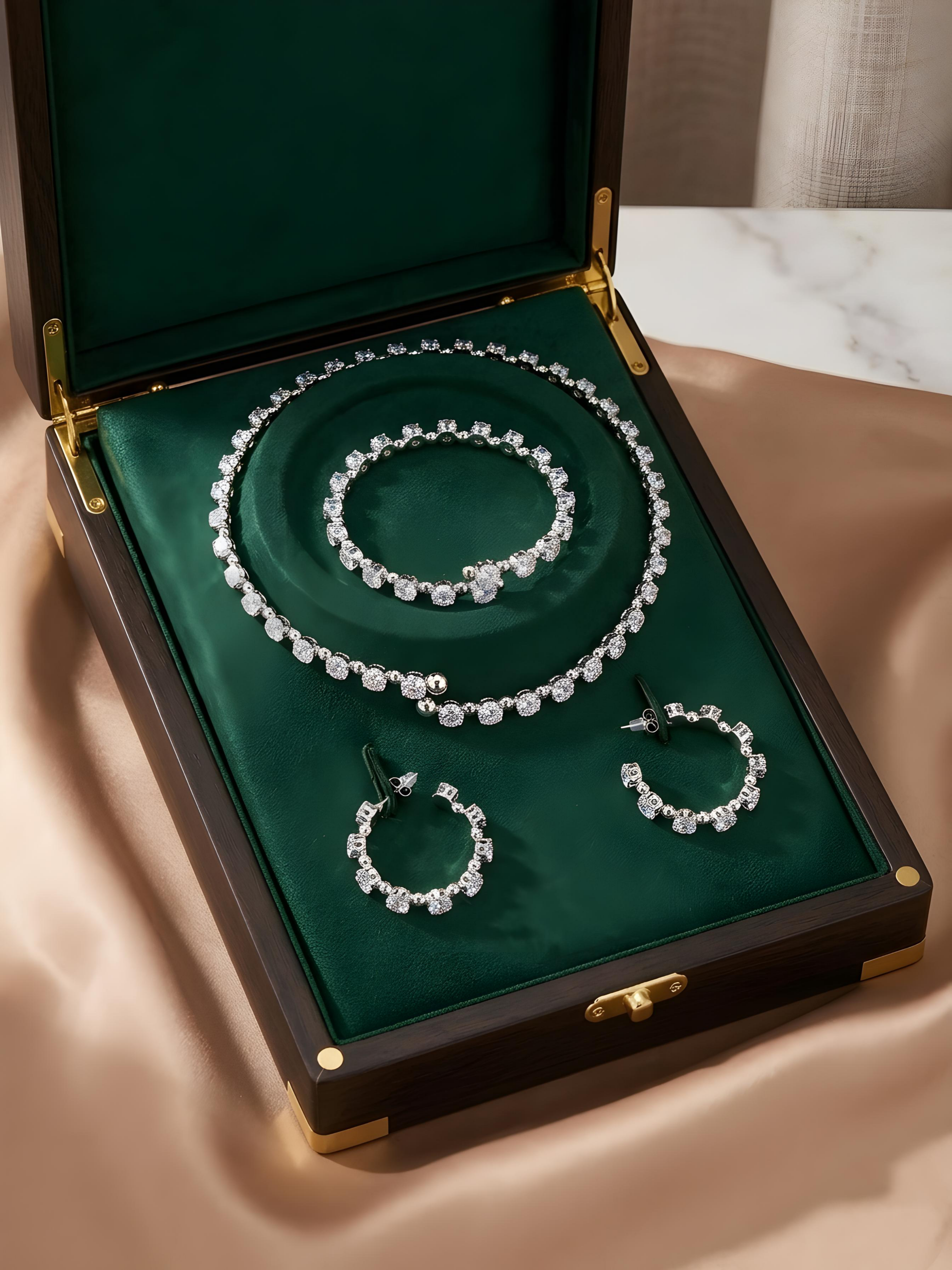 Lumière Silver Majestic Set