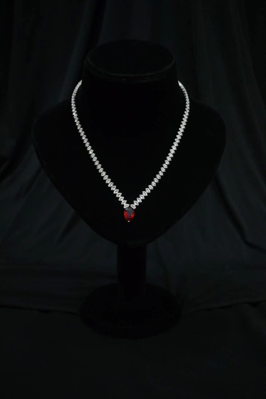 Tear drop Red AURA set