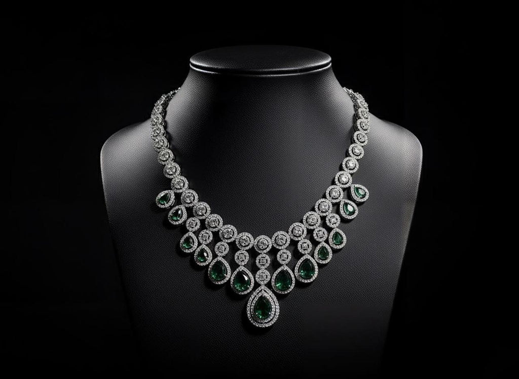 Emerald Grace Necklace-Majestic set