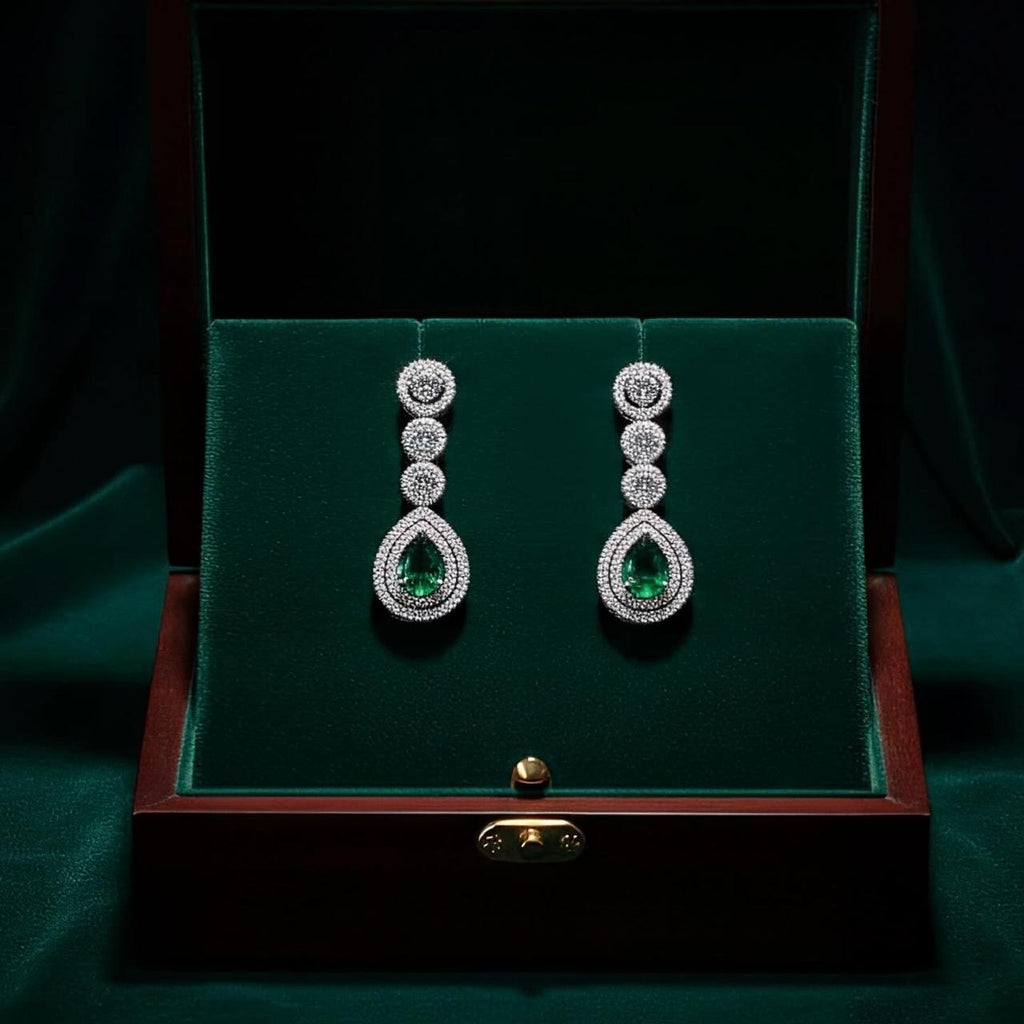 Emerald Grace Necklace-Majestic set